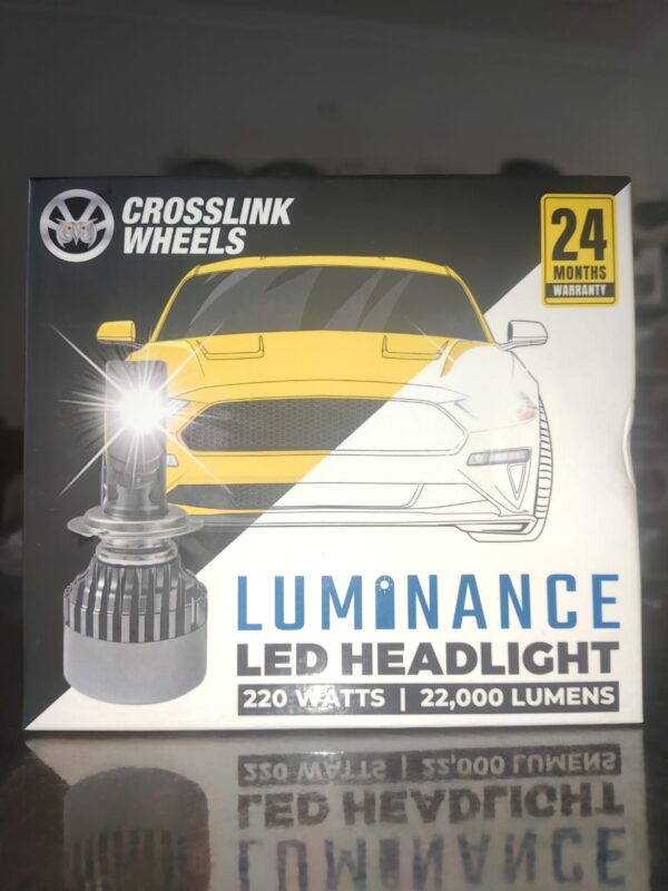 Crosslink Wheels Luminance LED Headlight – H7/H18 - 220W